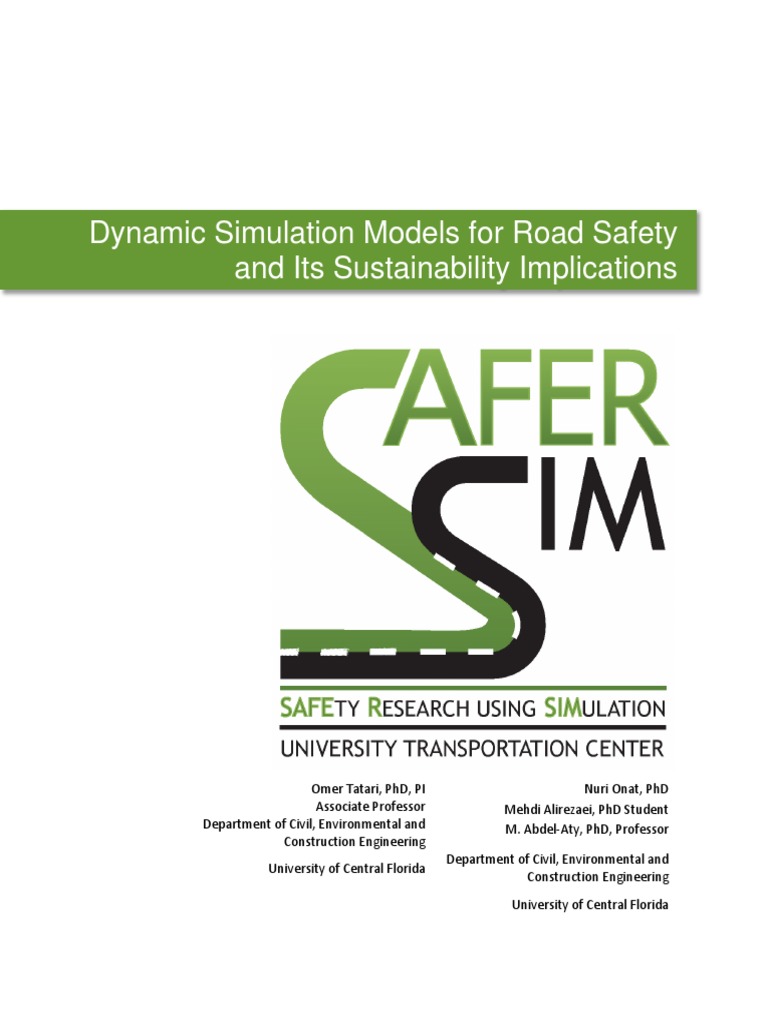 UCF 2 Y1 FinalReport | PDF | Traffic Collision | Road Traffic Safety
