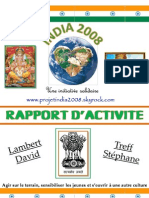 Rapport D'activité Projetindia2008 PDF