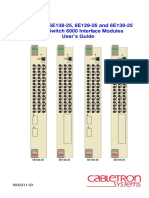 6E128-26, 6E138-25, 6E129-26 and 6E139-25 Smartswitch 6000 Interface Modules User'S Guide