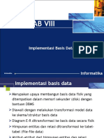 Pert.11 Implementasi Basis Data