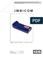 Combicom: GB INSTRUCTION MANUAL USB Serial Converter