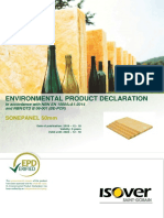 Environmental Product Declaration: Sonepanel 50Mm