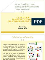 Cellular Manufacturing Flexible Operations