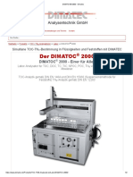 DIMATOC® 2000 - Dimatec