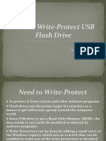 How To Write-Protect USB Flash Drive