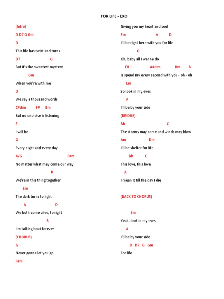 For Life | PDF