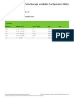 HPE Nimble Storage Validated Configuration Matrix - Greenfield