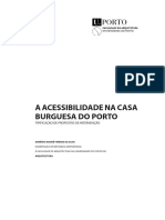 A Acessibilidade Na Casa Burguesa Do Porto: Tipificação de Propostas de Intervenção