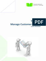 Assessment Manage Customer Service