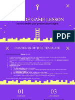 Arcade Game Lesson by Slidesgo