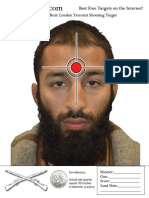 Khuram Butt London Terrorist Shooting Target Targets4free