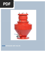 Sewage Air Valve