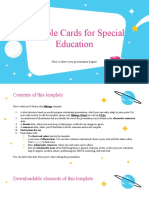 Printable Cards For Special Education by Slidesgo