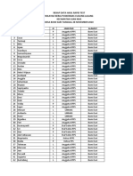 Rekap Data Rapid Test