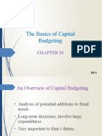 FM - CH 10 - The Basics of Capital Budgeting