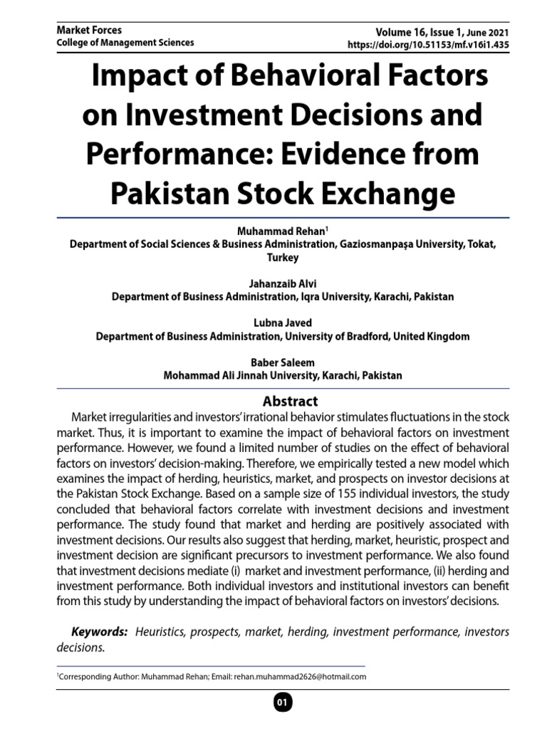 435Article Text102911020210608 PDF Behavioral Economics Stocks