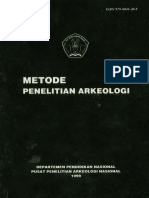 Metode Penelitian Arkeologi (Cover Hitam)