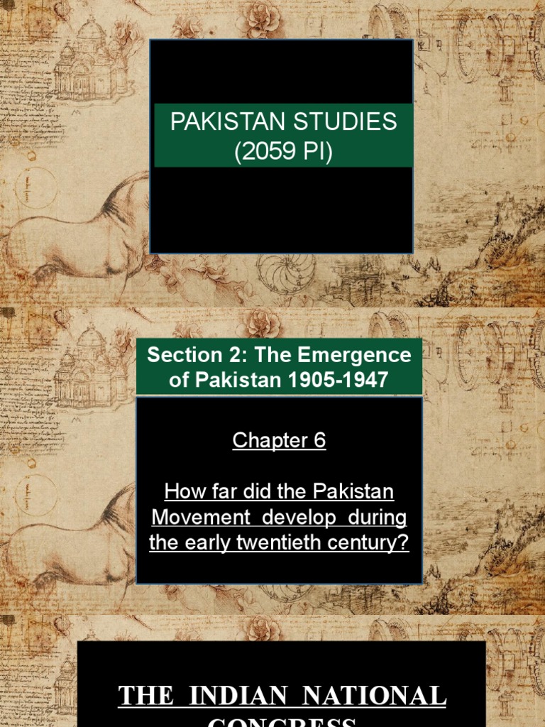 OI History Chapter 6 | PDF | Partition Of India | British Raj