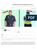 Asklegal - My-What Powers Do The Auxiliary Police Polis Bantuan Have in Malaysia