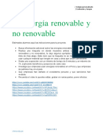 Energias Renovables y No Renovables