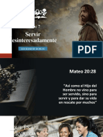 Tema 6 Servir Desinteresadamente