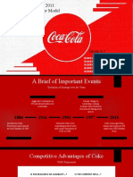Coca Cola in 2011 in Search of A New Model