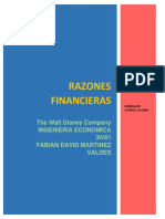 Razones Financieras