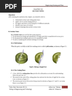 Section Views Objectives: 8.1.1 Section Views Are Used For Three Main Purposes