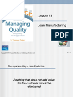 Lesson 11 Lean Manufacturing