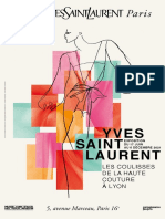 Exposition Yves Saint Laurent - Les Coulisses de La Haute Couture À Lyon
