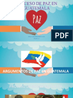 Proceso de Paz en Guatemala