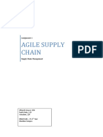 Agile Supply Chain: Assignment 1