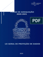 Plano de adequação da UFS à LGPD