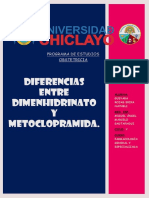 Dimenhidrinato y Metoclopramida