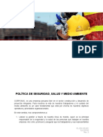 PL-SGI-100-002 - Rev3 Política de Seguridad, Salud y Medio Ambiente