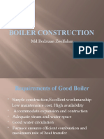 BOILER CONSTRUCTION A