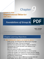 Organizational Behavior: Foundations of Group Behavior