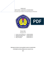 Makalah Segmentation, Targeting & Positioning