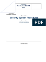 32 - Security System Procedure
