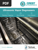 Crest Solvac Vapor Degreasers