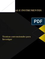 Tecnicas e Instrumentos