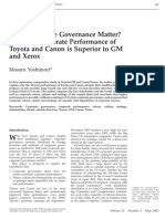 Does Corporate Governance Matter_ Why the Corporate Performance of Toyota and Canon is Superior to GM and Xerox_Yoshimori_2005