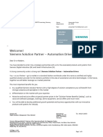 Welcome! Siemens Solution Partner - Automation Drives: Name Alexander Frisch Department Disptm Mail