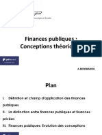 Conceptions Théoriques Des Finances Publiques