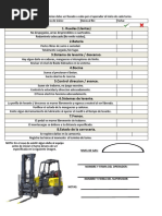 Checklist de Inspección de Tarimas y Racks | PDF