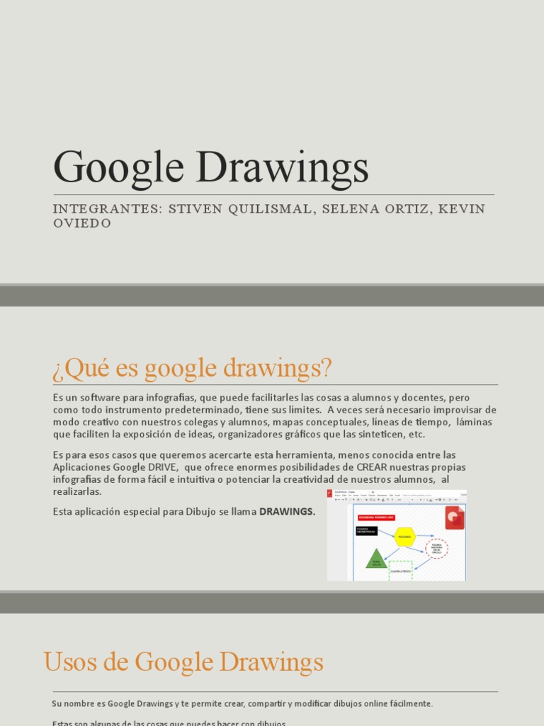 Google Drawings: Herramienta Creativa Online | PDF | Ciencias de la ...