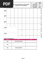 Check List Rack - Tarima | PDF