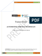 Trainer Guide: Automotive Service Technician