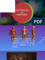 Historia de La Anatomía