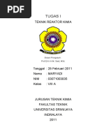 Download TUGAS I Reaktor by Didi As Encek SN51228952 doc pdf